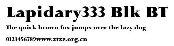 Lapidary333 Blk BT.ttf