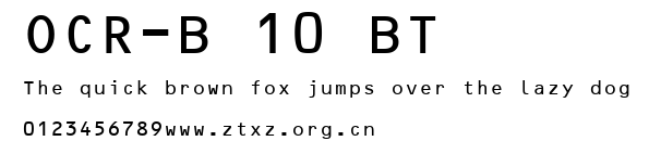 OCR-B 10 BT.ttf