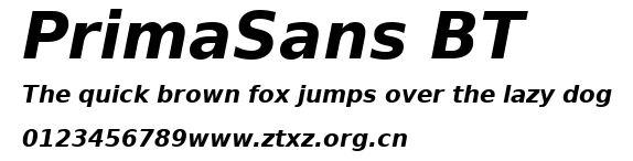 PrimaSans BT.ttf