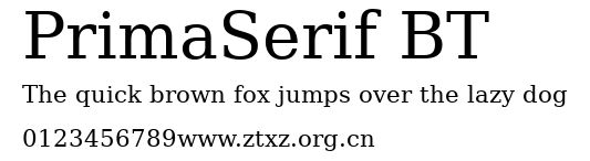 PrimaSerif BT.ttf