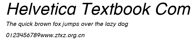 Helvetica Textbook Com.ttf