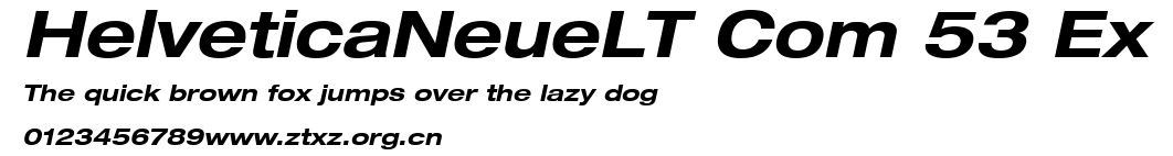HelveticaNeueLT Com 53 Ex.ttf