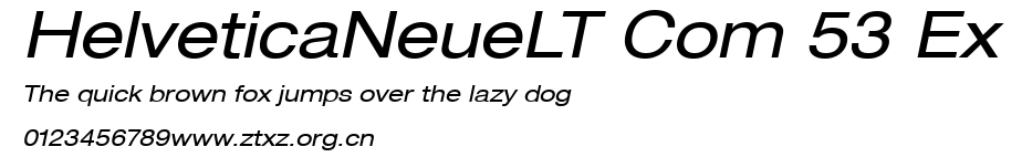 HelveticaNeueLT Com 53 Ex.ttf