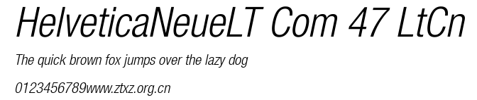 HelveticaNeueLT Com 47 LtCn.ttf