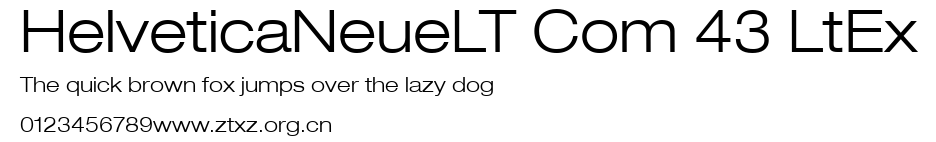 HelveticaNeueLT Com 43 LtEx.ttf