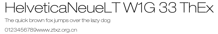 HelveticaNeueLT W1G 33 ThEx.ttf