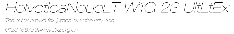 HelveticaNeueLT W1G 23 UltLtEx.ttf