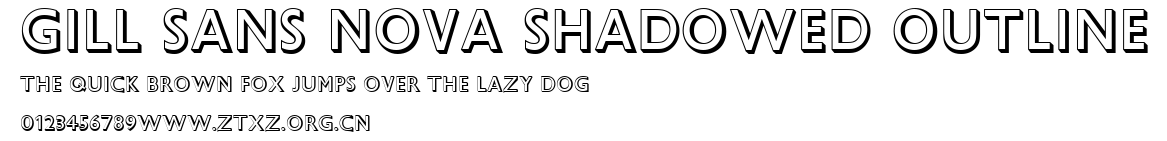 Gill Sans Nova Shadowed Outline.ttf