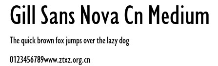 Gill Sans Nova Cn Medium.ttf