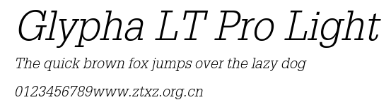 Glypha LT Pro Light.ttf