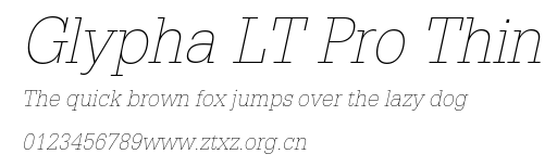Glypha LT Pro Thin.ttf