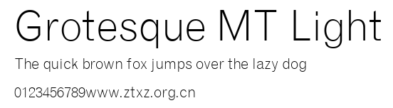 Grotesque MT Light.ttf