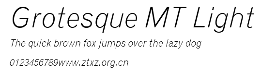 Grotesque MT Light.ttf