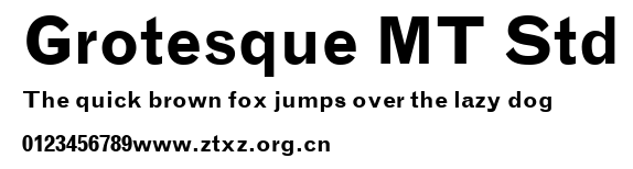 Grotesque MT Std.ttf