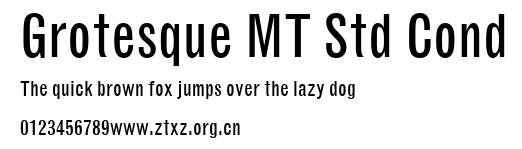 Grotesque MT Std Cond.ttf