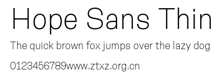 Hope Sans Thin.ttf