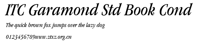 ITC Garamond Std Book Cond.ttf