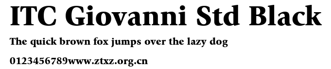 ITC Giovanni Std Black.ttf