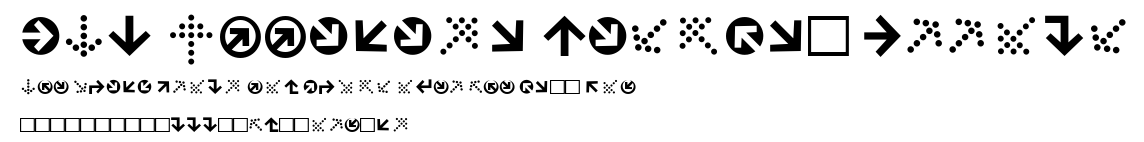 ITC Officina Display Arrows.ttf