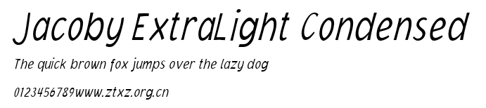 Jacoby ExtraLight Condensed.ttf