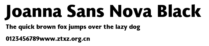 Joanna Sans Nova Black.ttf