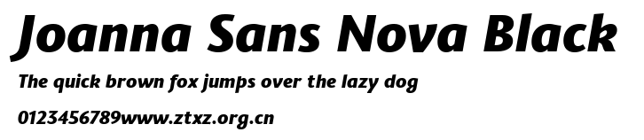 Joanna Sans Nova Black.ttf