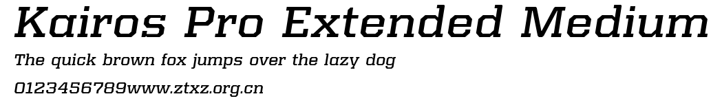 Kairos Pro Extended Medium.ttf