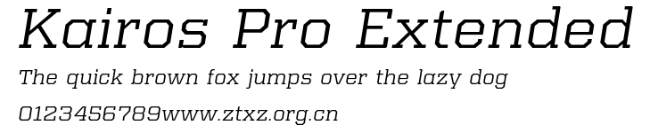 Kairos Pro Extended.ttf