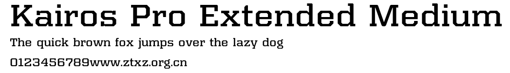 Kairos Pro Extended Medium.ttf