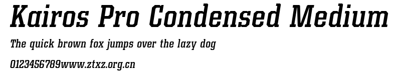 Kairos Pro Condensed Medium.ttf