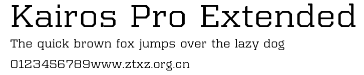 Kairos Pro Extended.ttf