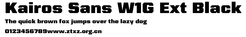Kairos Sans W1G Ext Black.ttf