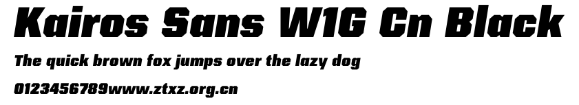 Kairos Sans W1G Cn Black.ttf