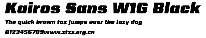 Kairos Sans W1G Black.ttf