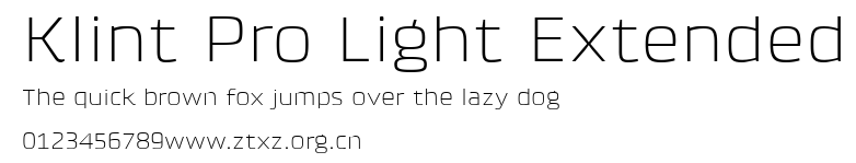 Klint Pro Light Extended.ttf