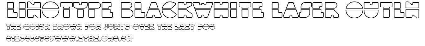Linotype BlackWhite Laser Outln.ttf