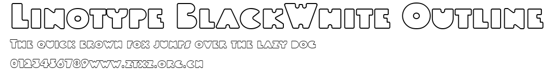 Linotype BlackWhite Outline.ttf