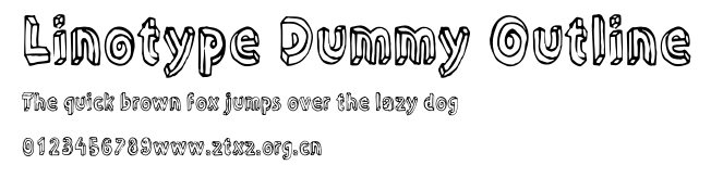Linotype Dummy Outline.ttf