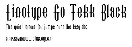 Linotype Go Tekk Black.ttf