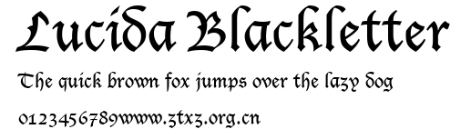 Lucida Blackletter.ttf