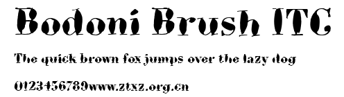 Bodoni Brush ITC.ttf