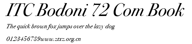ITC Bodoni 72 Com Book.ttf