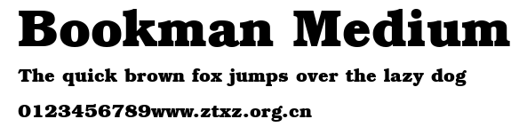Bookman Medium.ttf