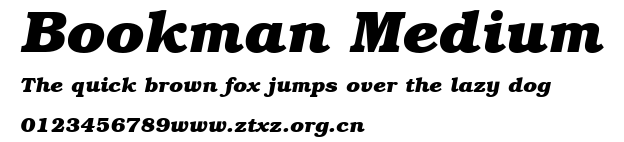 Bookman Medium.ttf