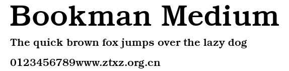 Bookman Medium.ttf
