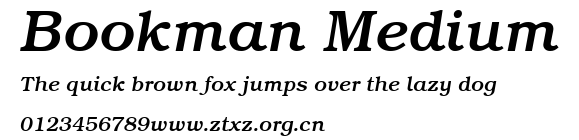 Bookman Medium.ttf