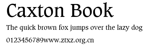 Caxton Book.ttf