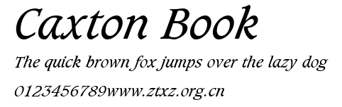 Caxton Book.ttf