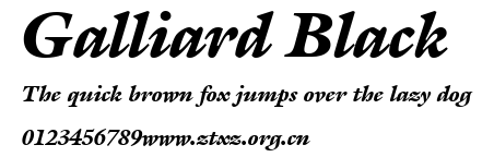Galliard Black.ttf