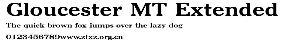 Gloucester MT Extended.ttf
